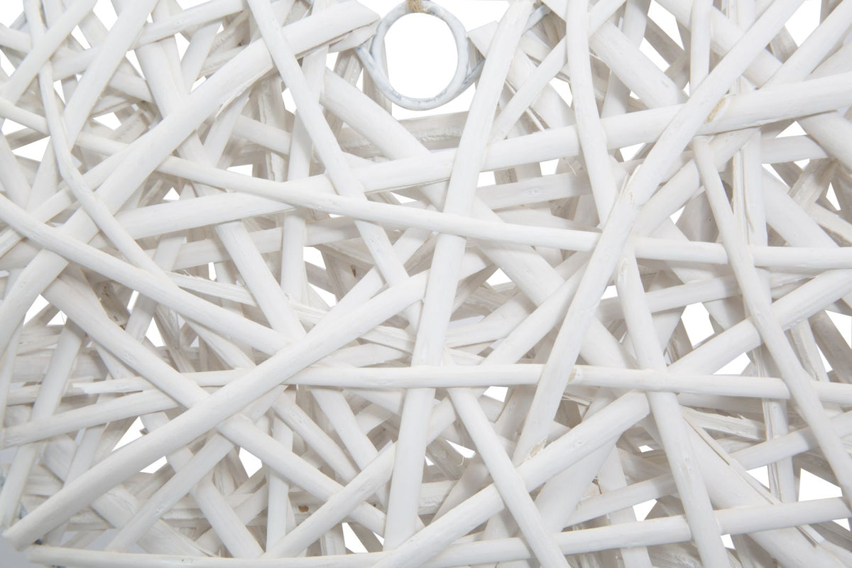 Decorazione heart grande cm 25x4 Set 10 pezzi