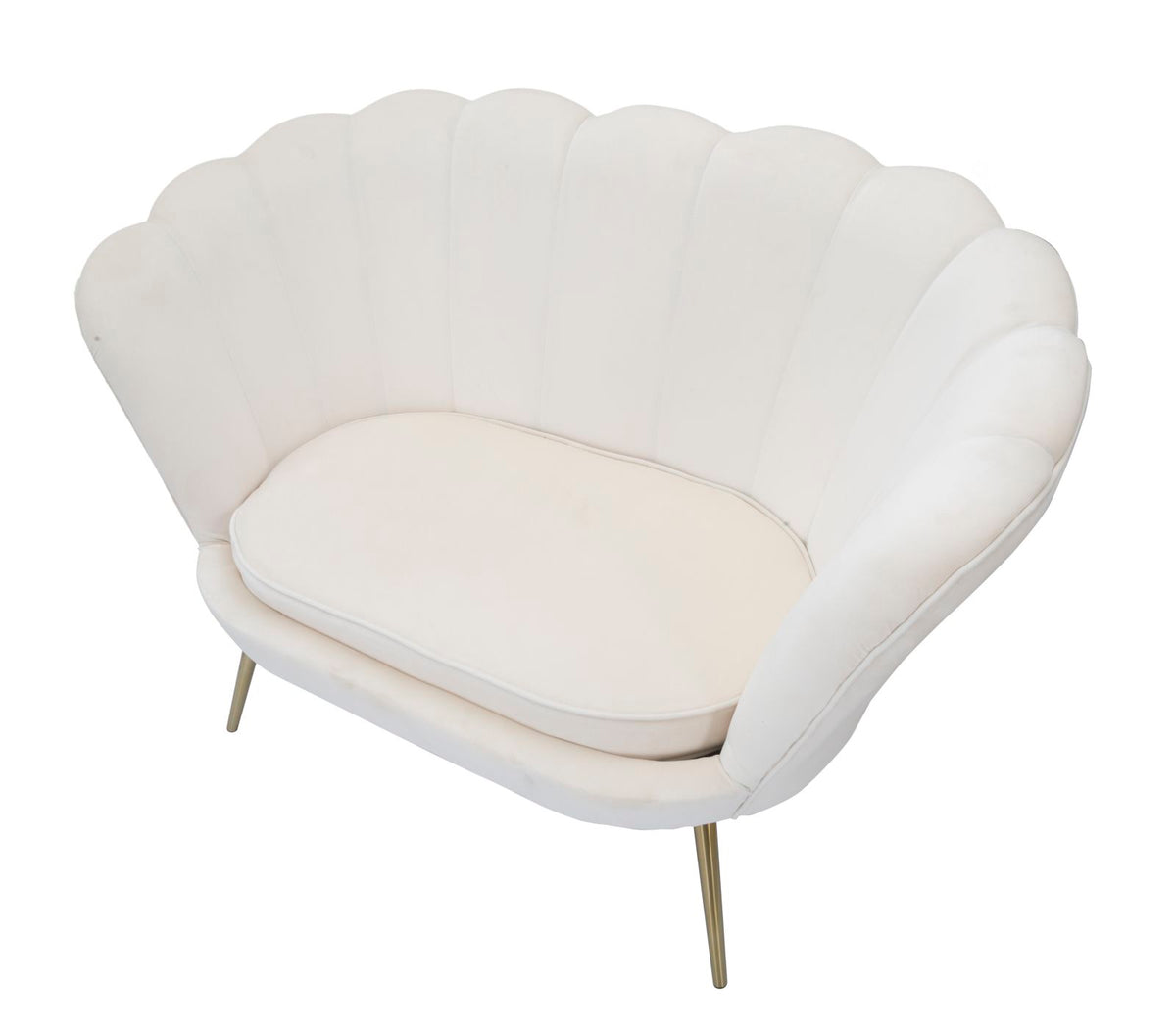 Divanetto Vienna Crema cm 130x74x84