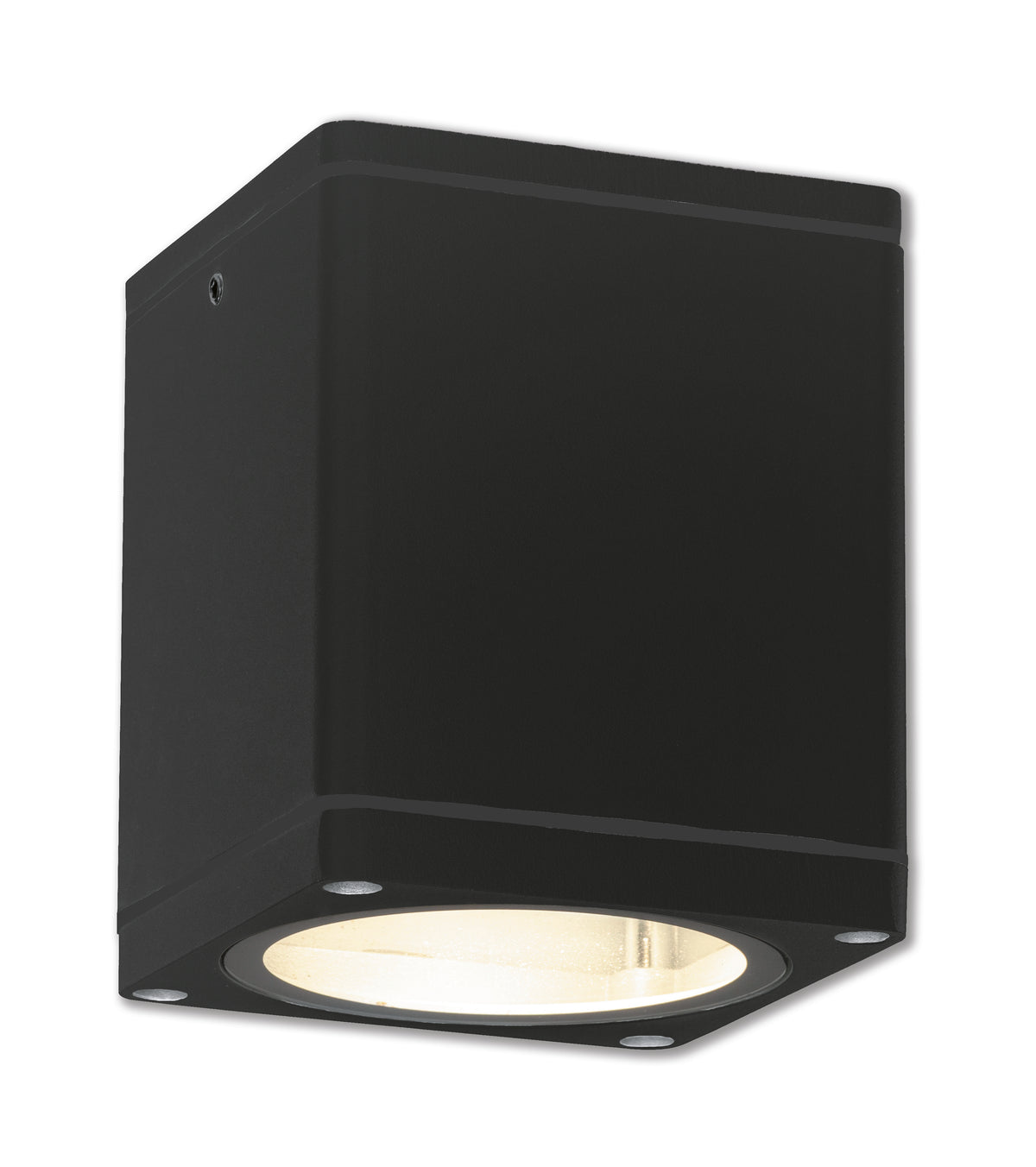 Faretto Cubo da Soffitto in alluminio presoffuso per Interni ed Esterni
