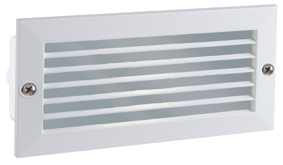 Faretto segnapasso da incasso Con Griglia – Attacco lampadina E27 – Potenza max 60W – Impermeabile IP54 – Ideale per esterni, scale, vialetti, giardini e garage