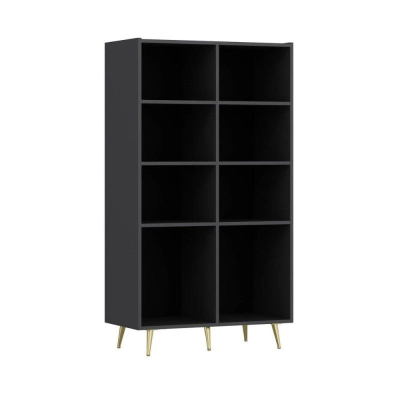 Armadio multiuso 2 ante particolari oro 90x47x164h