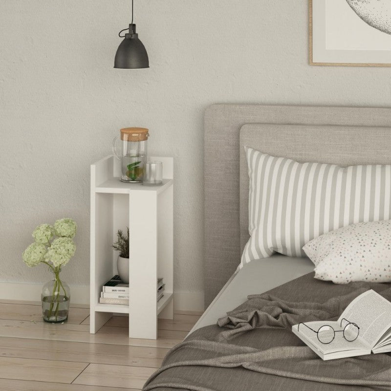 Tavolino comodino di design 27x25x60h versione Destra e Sinistra