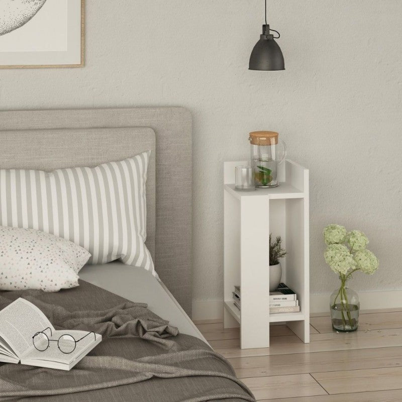Tavolino comodino di design 27x25x60h versione Destra e Sinistra