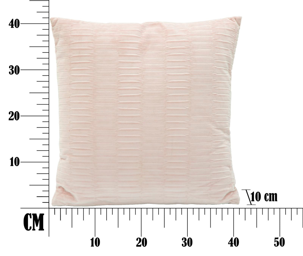 Set 02 Pezzi Cuscini in tessuto rosa cm 45x45x10