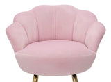 Sgabello Bar Vienna Rosa Cm 55X53X110