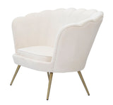 Divanetto Vienna Crema cm 130x74x84