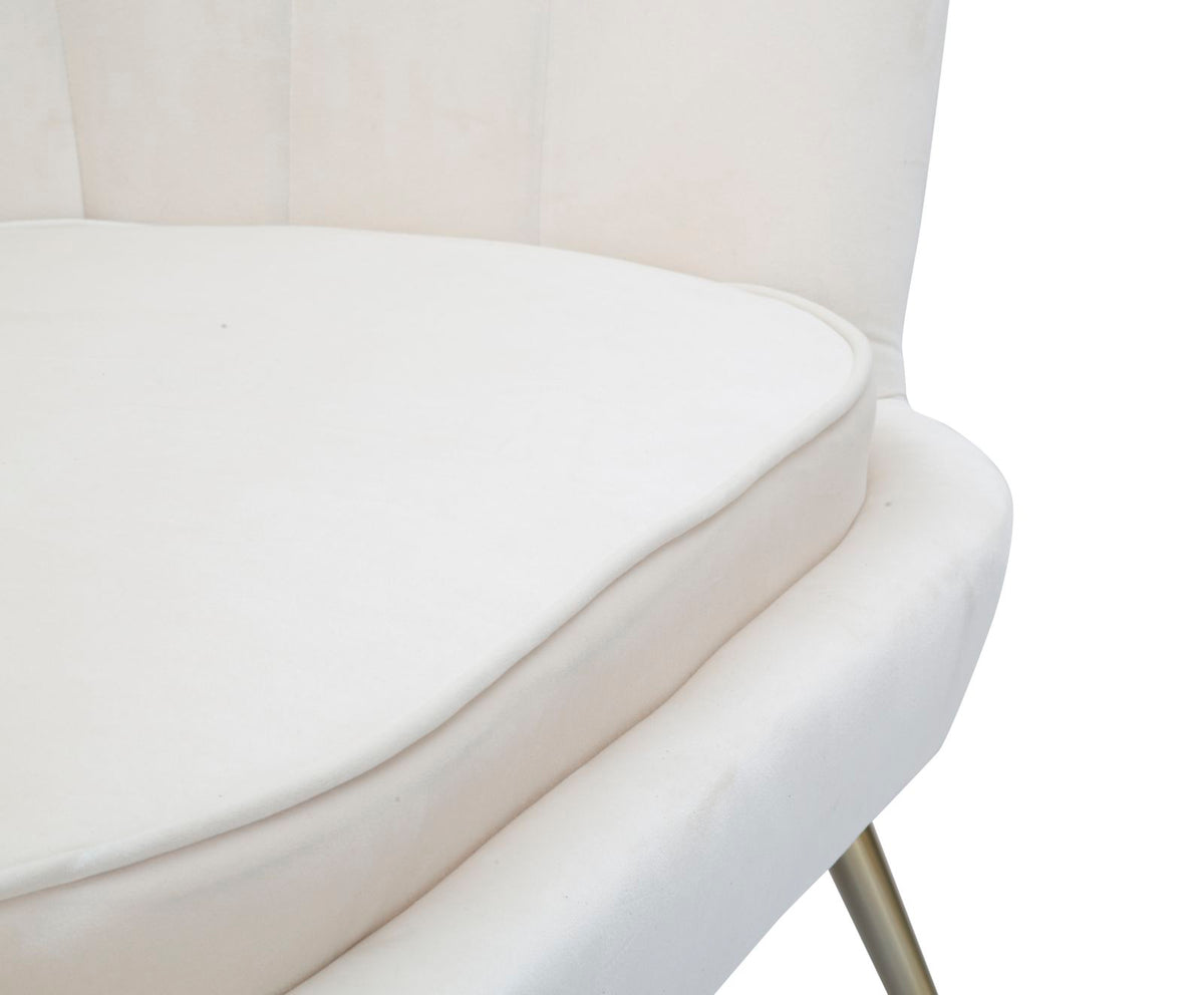 Divanetto Vienna Crema cm 130x74x84