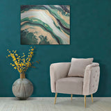 POLTRONA BUCAREST IN VELLUTO CON PIEDI IN METALLO DORATO  CM 76X74X73