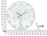 Orologio Da Muro White Heart/Tree Cm Ø 55X4,5