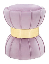Sgabello Flower cm Rosa cm ø 40x44