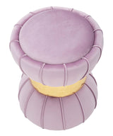 Sgabello Flower cm Rosa cm ø 40x44