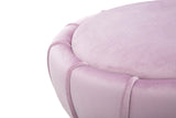 Sgabello Flower cm Rosa cm ø 40x44