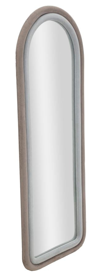 Specchio Da Muro Cloe Velluto Cm 60X4X160