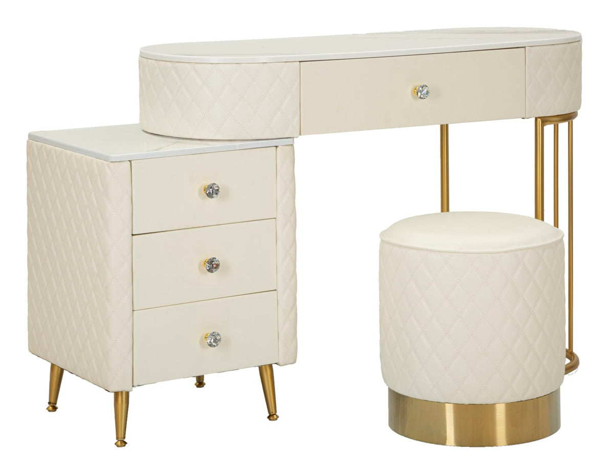 Toeletta Sharon C/Puff cm120x40x75