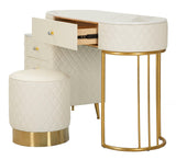 Toeletta Sharon C/Puff cm120x40x75