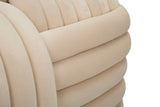 Panca Softy Crema Cm 90X45X45