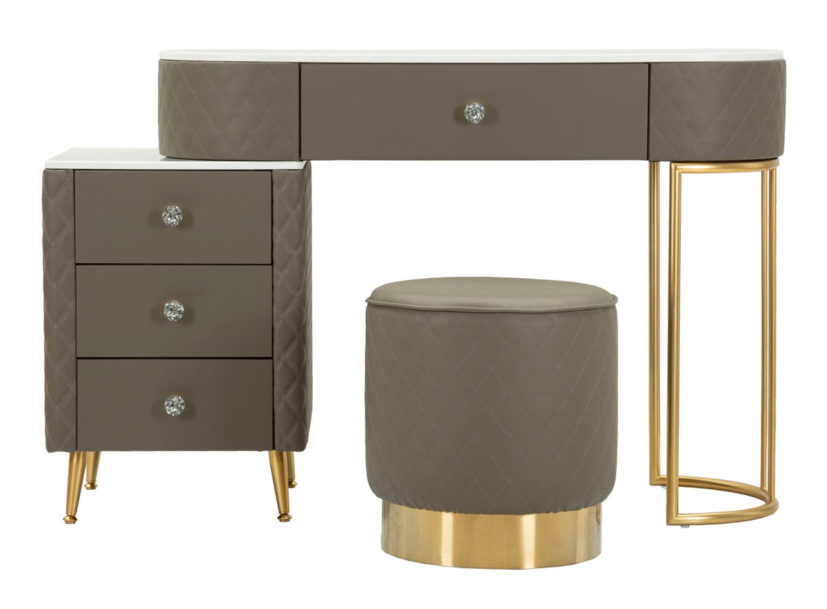 Toeletta Sharon C/Puff cm120x40x75