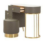Toeletta Sharon C/Puff cm120x40x75