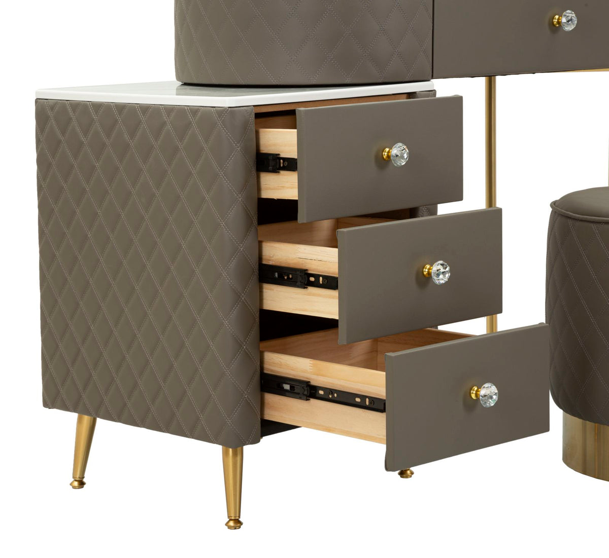 Toeletta Sharon C/Puff cm120x40x75
