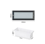 Faretto segnapasso da incasso – Attacco lampadina E27 – Potenza max 60W – Impermeabile IP54 – Ideale per esterni, scale, vialetti, giardini e garage