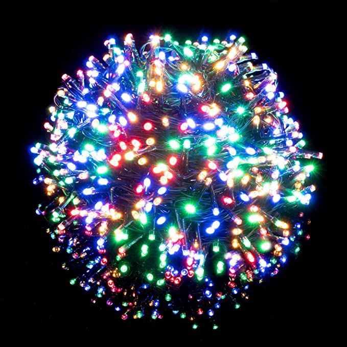 Catena luminosa/Microluci 180 Led controller gioco luci ideale per addobbi natalizi per esterno ed interno
