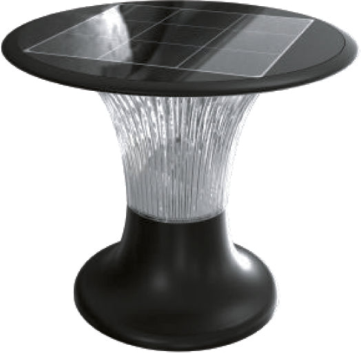 Lampioncino a Colonna Solare da esterno 2200 Lumen
