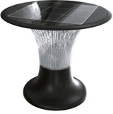 Lampioncino a Colonna Solare da esterno 2200 Lumen