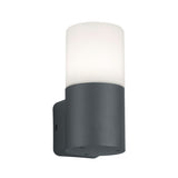 Applique da parete c/portalampada colore Grigio Antracite