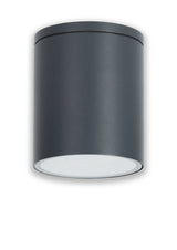 Faretto Tondo da soffitto in alluminio presoffuso per Interni ed Esterni