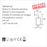 Applique da giardino Small - Lampada a parete per esterni