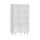Armadio multiuso 2 ante particolari oro 90x47x164h