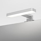 Lampada LED per bagno 6,5 watt cromata 200 mm