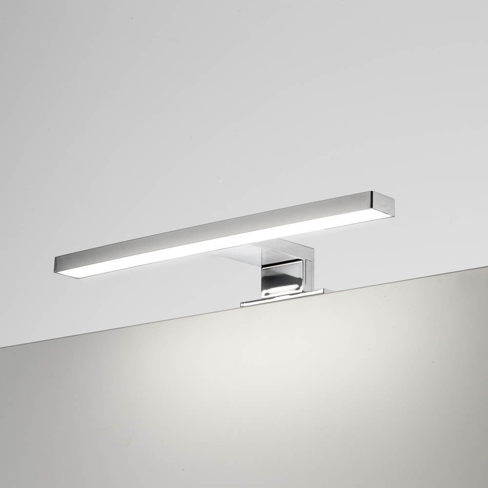 Lampada LED per bagno 600mm cromata