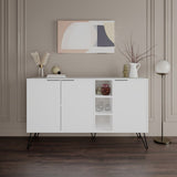 Madia da Interno 3 ante effetto marmo Misure  142x35,5x83h