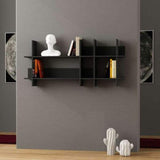 Mensola  antracite 150x22x70h