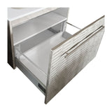 Mobile bagno 1 cassetto con frontale ondulato